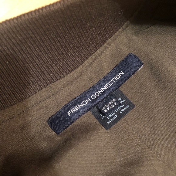 French Connection Lace bomber jacket - 2 - Picture 6 of 6